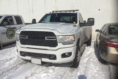 Ram 3500 in Winter