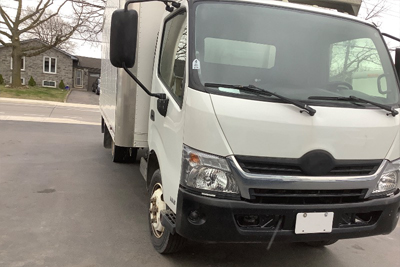 White Hino Truck | Trinity Automotive